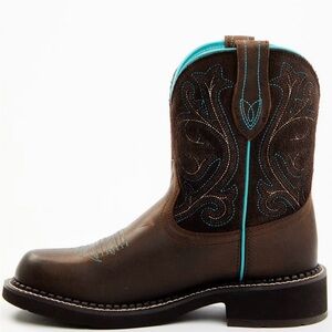 ARIAT FATBABY WOMEN'S HERITAGE WESTERN PERFORMANCE BOOTS - ROUND TOE
